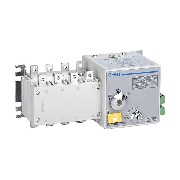 CHINT isolation switch, angled view