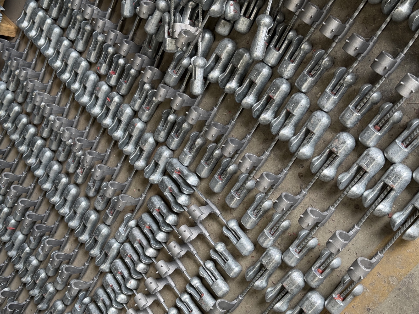 Preformed armor rods and protective fittings