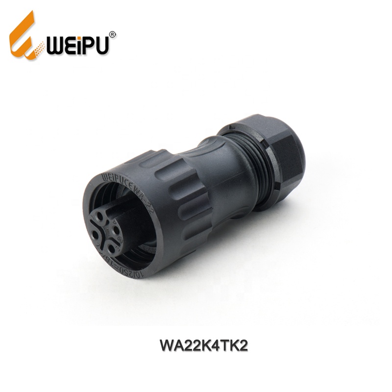 WEIPU Connecteur étanche 2P 13A 1,5 à 2 mm²