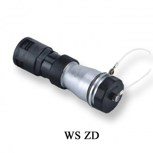 Weipu WS cable connector for plastic hose