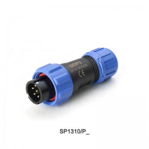 Weipu IP68 male plug SP1310/P Nylon 66 cable waterproof connector  2 buyers